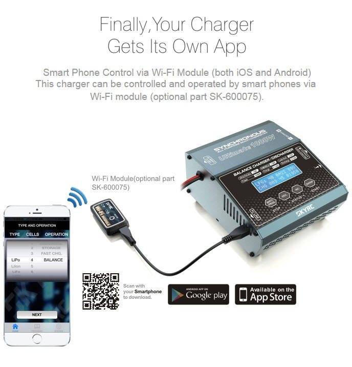 SkyRC - 1000W charger (SK-100069) - SkyRC 5kg