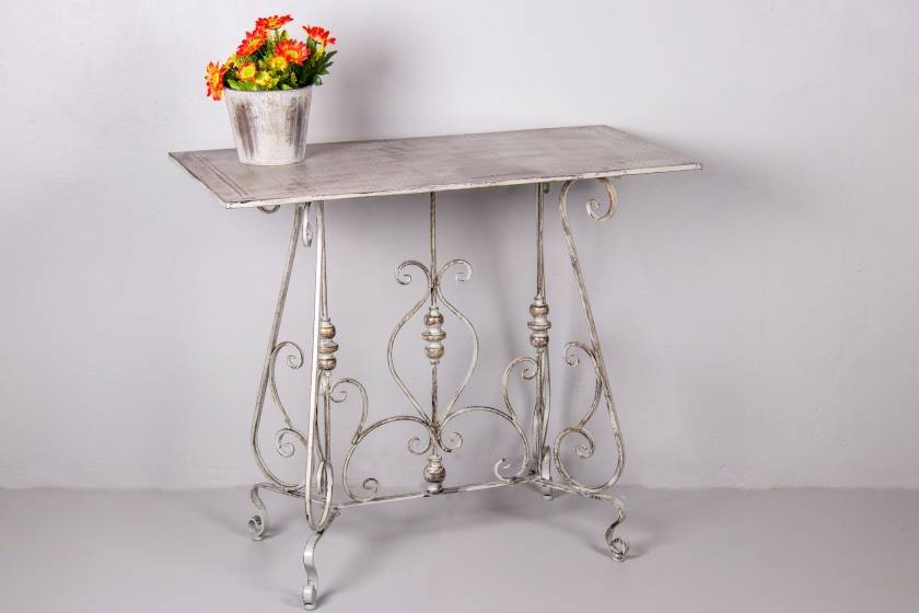 Rectangular Table Antique Grey