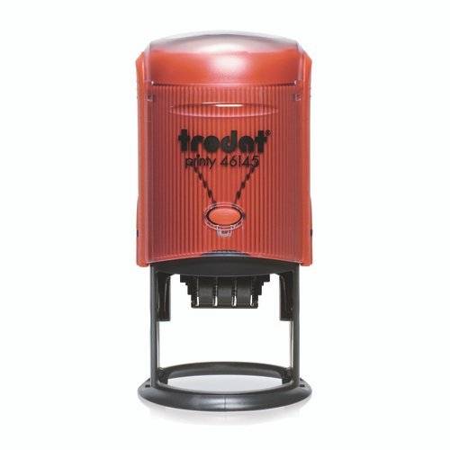 Trodat Printy dater 46145 Round Self-inking Rubber Stamp