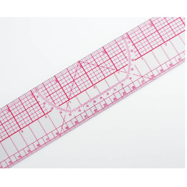 B95 C- Thru Ruler18inches (45cm)