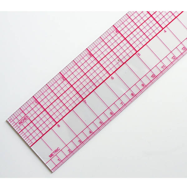 B95 C- Thru Ruler18inches (45cm)