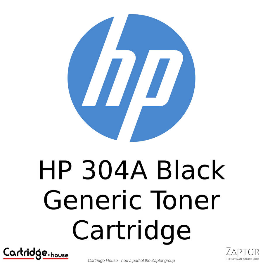 HP 304A Black Toner Cartridge (CC530A) - Alternate Brand