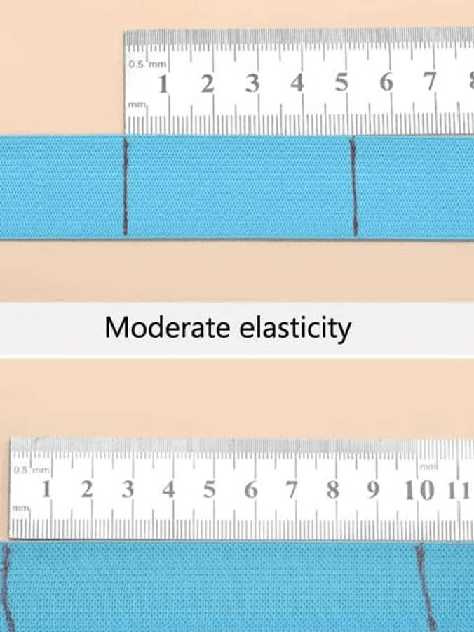 Flat Elastic 25mm various colours