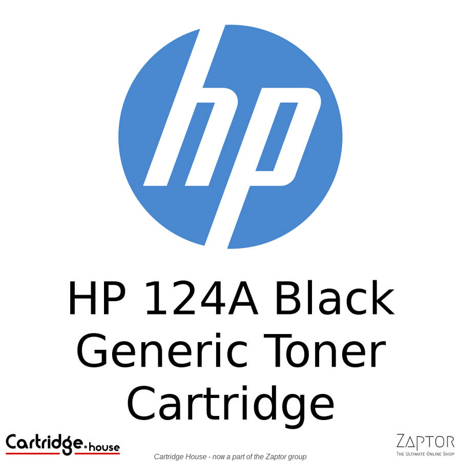 HP 124A Black Compatible Toner (Q6000A)