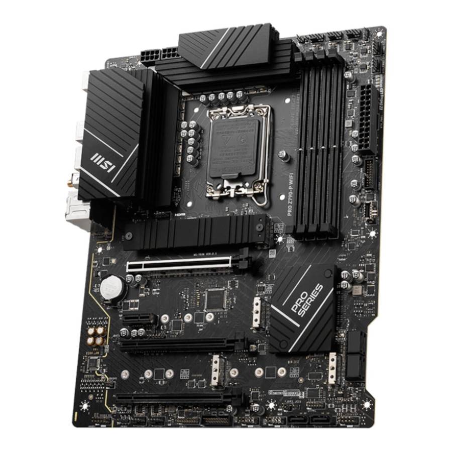 MSI PRO Z790-P WIFI Motherboard – Intel Z790, Wi-Fi 6E, DDR5, ATX
