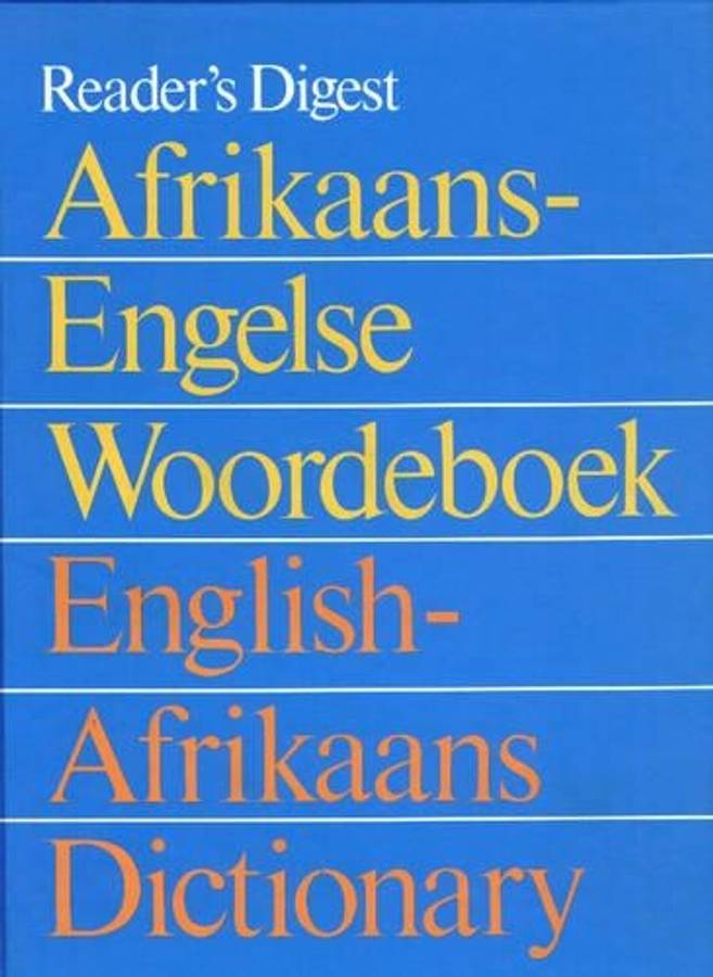 Wholesale & Bulk Lots - RD AFR ENG WOORDEBOEK ENG AFR DICT SECONDHAND ...