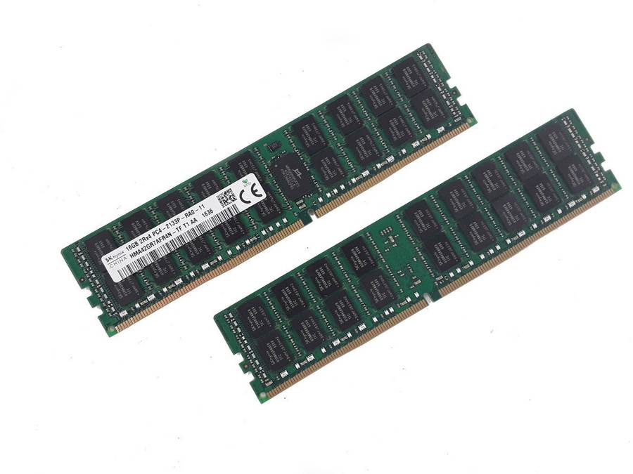 Memory (RAM) - Sk Hynix 16GB 2Rx4 Pc4-2133P-Ra0-11 DDR4 Reg-Ecc