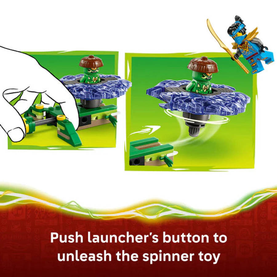 LEGO Sets - LEGO® Ninjago Nya vs Mutation Monster Spinner 71849