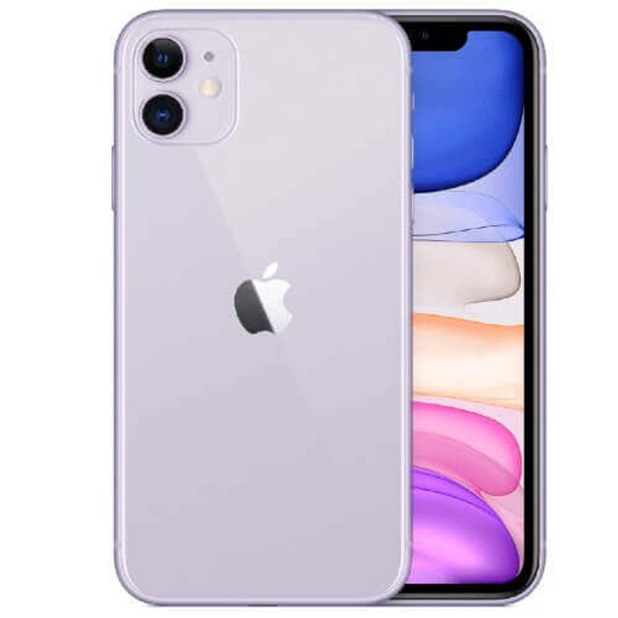 Apple - Apple iPhone 11 64GB Purple (With Part Change Message) was