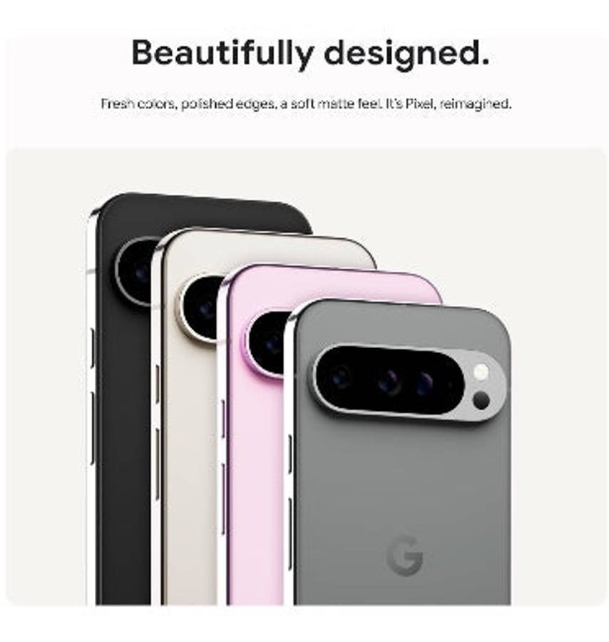 Apple Laptops - GOOGLE PIXEL 9 PRO XL 128GB/16GB PORCELAIN for