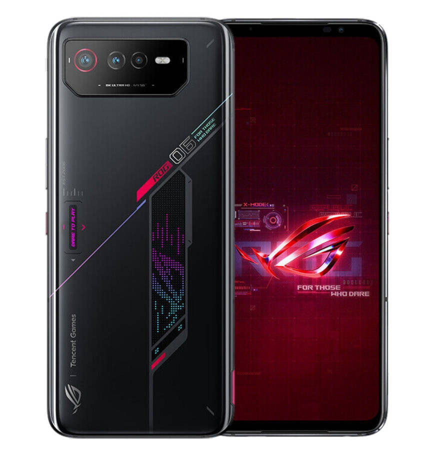 ASUS ROG Phone 6 ブラック　16GB 512GB ［SIMフリー Samsung - ASUS ROG PHONE 6 512GB/16GB DUAL SIM PHANTOM BLACK was