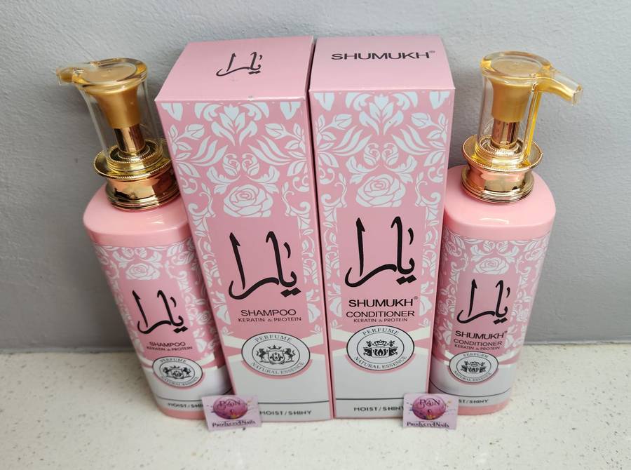 Nails - SHUMUKH - KERATIN Hair Shampoo and Conditioner, 600ml