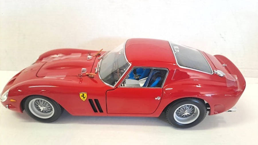 Models - FERRARI 250 GTO RED 1/18, DIECAST COLLECTABLES for sale