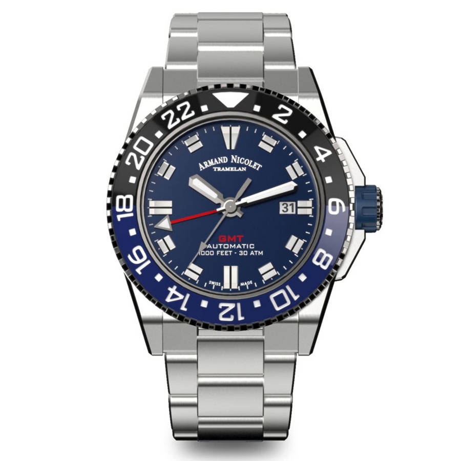 Men's Watches - CHARLES CONRAD AIR COMMANDER GENTS WATCH WITH RED DIAL ...