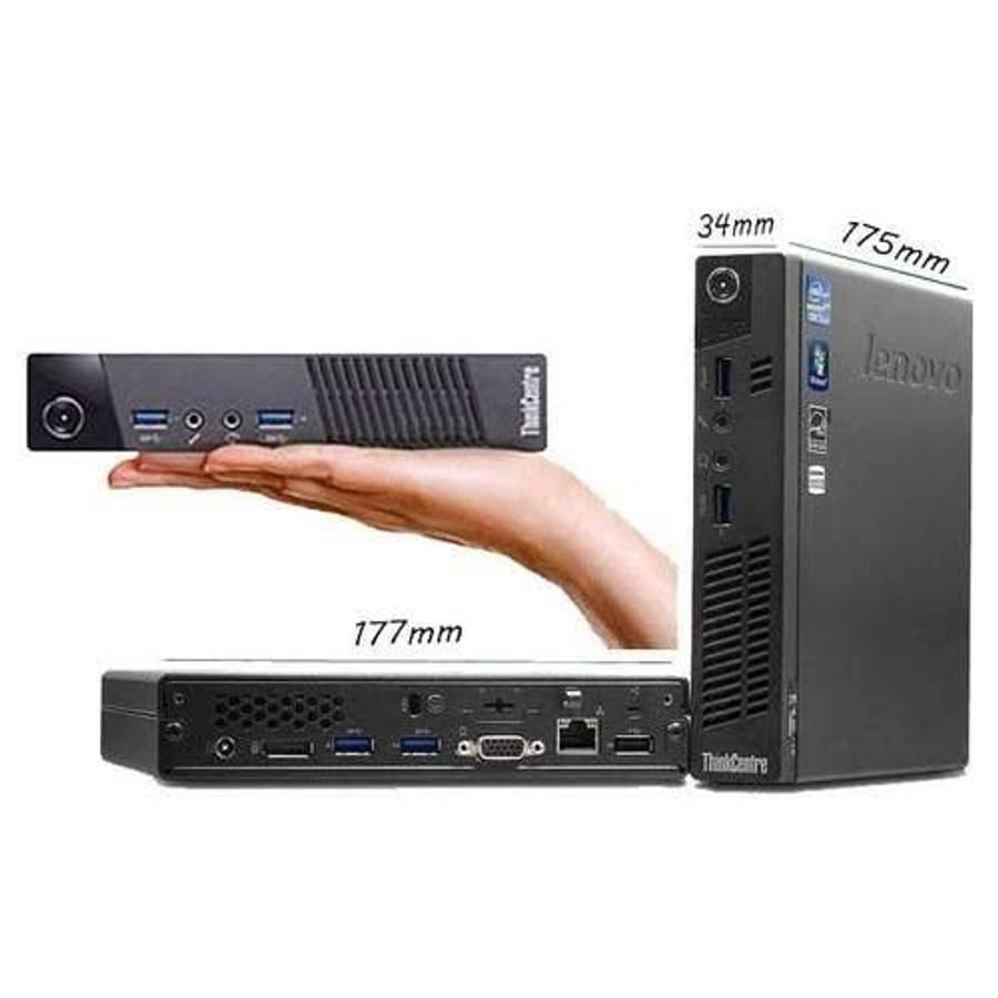 PC Desktops & All-in-Ones - Lenovo ThinkCentre M73 Micro - Intel