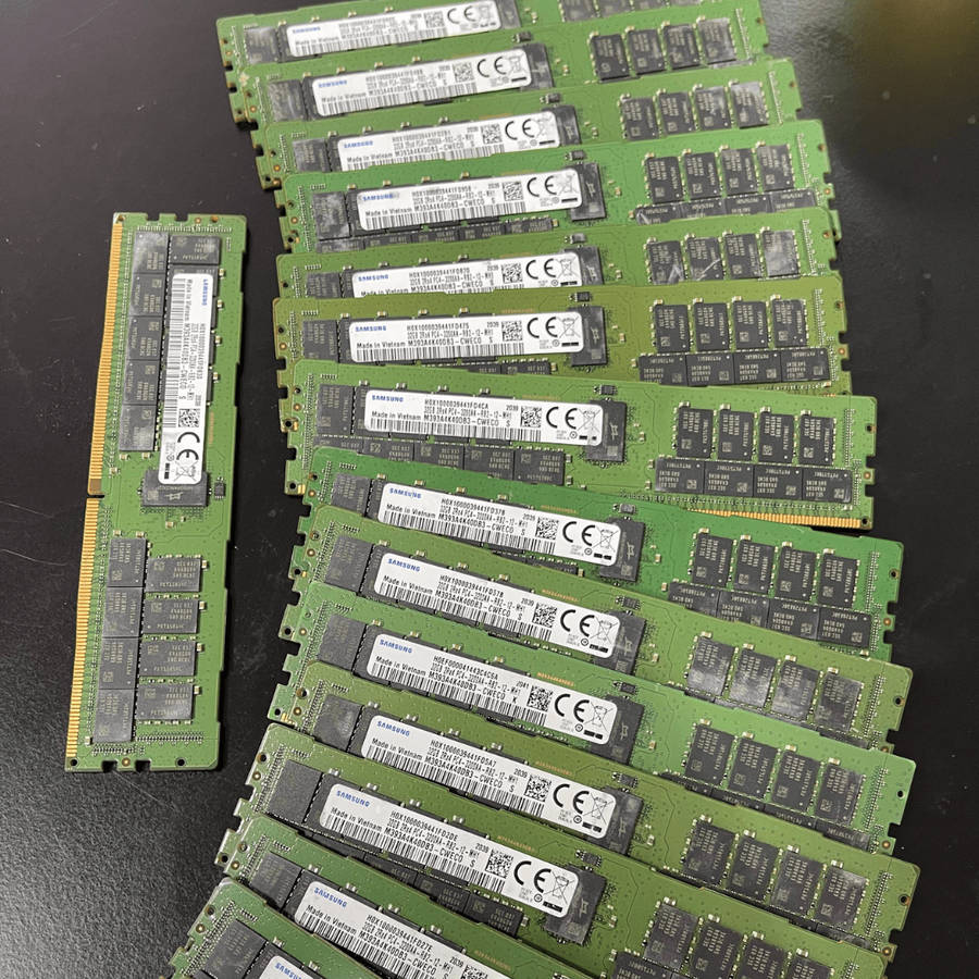 Memory (RAM) - Samsung 32GB 2Rx8 PC4-3200AA RDIMM Server Desktop