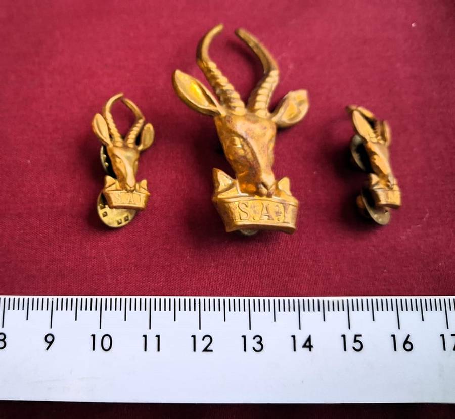 South African Army - SADF Border War Commando Badge - Lugs and Pins ...