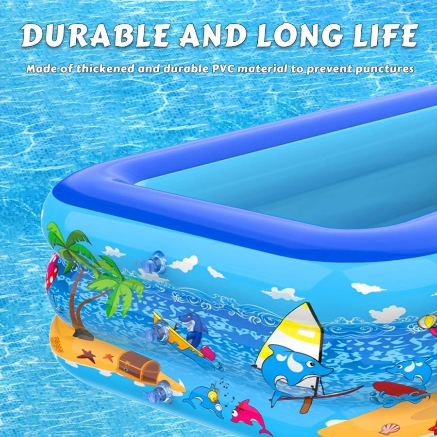 Swimming Pools - Portable Family-sized Durable Sturdy Foldable ...