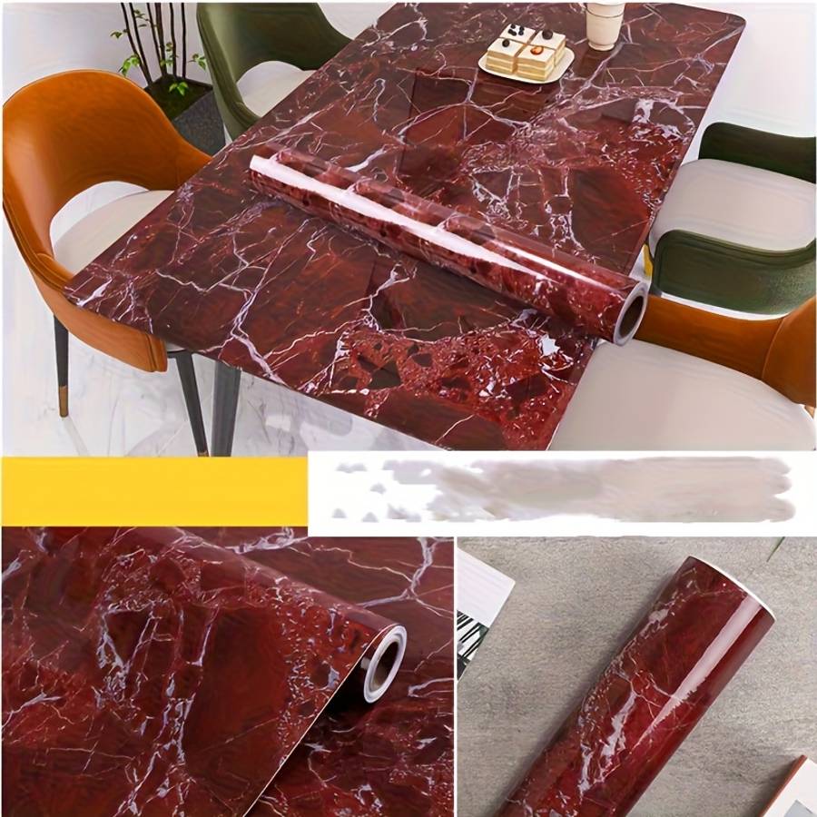 Red Wall Sticker Wall Decals - Floor Stickers Color Dark Red Size Dark Red 40Cm X 2M Is ...