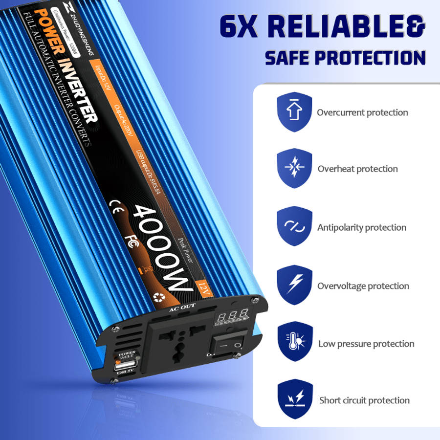 Inverters - Inverter Color 3000Wpeak Power900W was listed for 3,910.00 ...