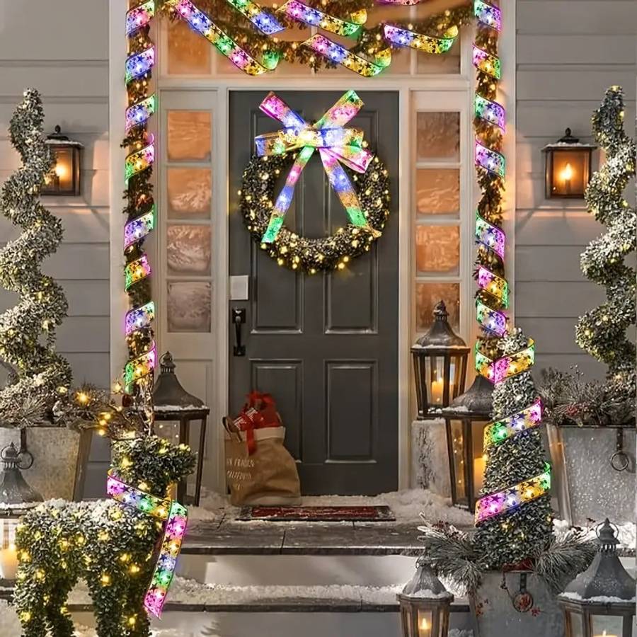 Holiday Decor - Christmas Lights Colorful Size 2M 79In 20Led was