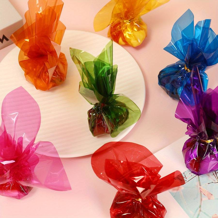 Other Home & Living - 80 Sheets Of Plastic Cellophane Wrapping Paper ...