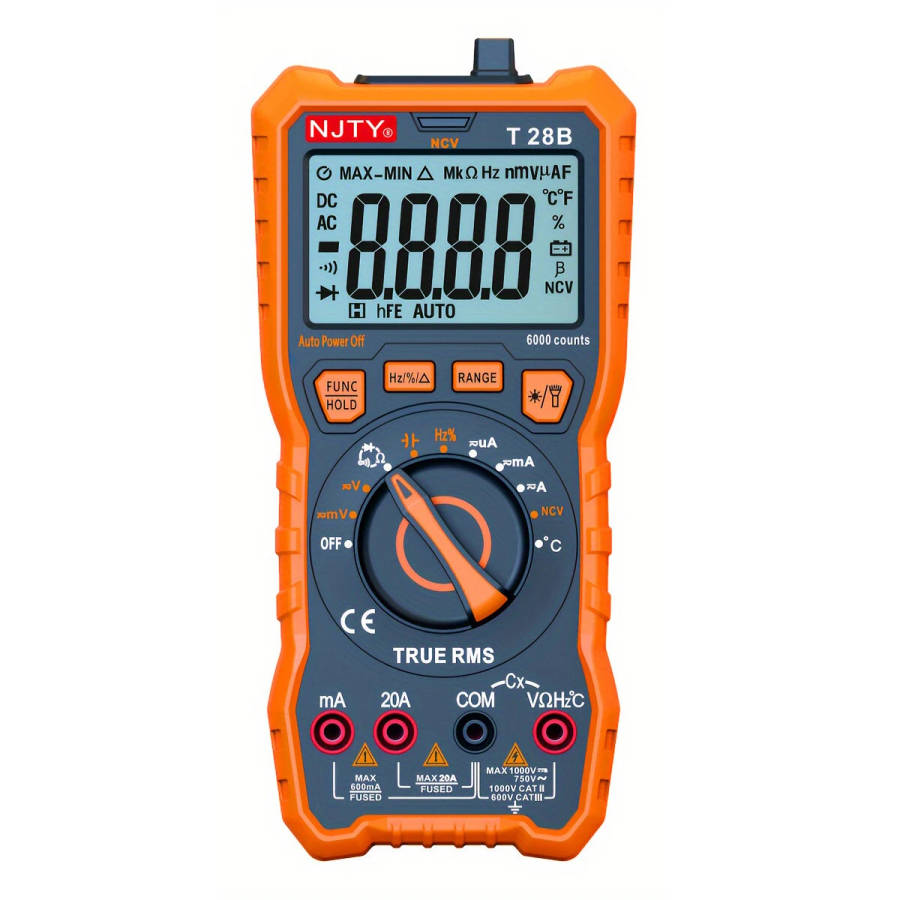 Circuit Breakers & Transformers - (Orange) NJTY T28B TRMS Digital ...