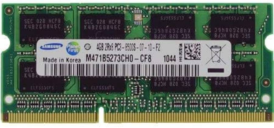Memory (RAM) - 4GB Samsung PC3-10600 (1333Mhz) 204 pin DDR3 SODIMM