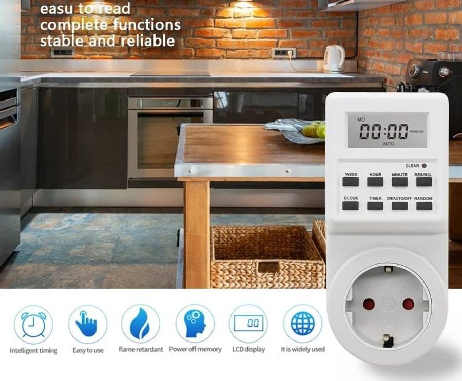 Timers - Digital Programmable Timer Socket with LCD Display for sale in ...