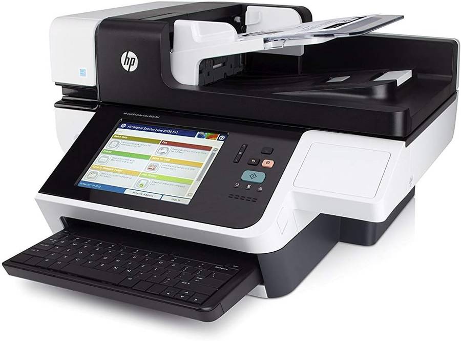 Scanners - HP Digital Sender Flow 8500 fn1 Document Capture Workstation ...