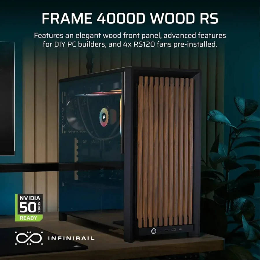Cases & Towers - FRAME 4000D RS Modular High Airflow Mid-Tower PC Case ...
