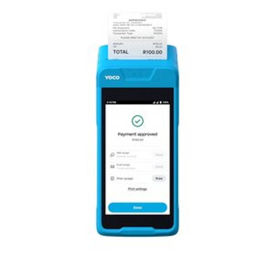 Point of Sale Equipment - Yoco Go Card Machine Blue was sold for 249.00 ...