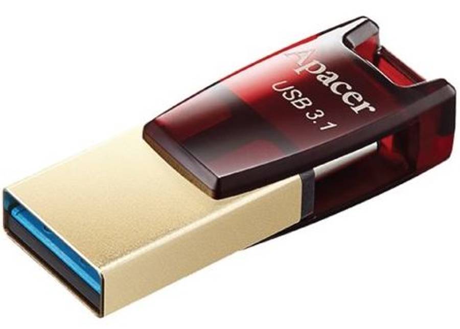 Flash Memory Drives - Apacer AH190 32GB USB 3.1 Gen1 & Lightning Dual ...