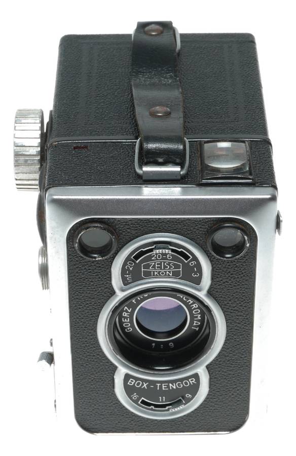 Cameras - Zeiss Ikon Box Tengor 56/2 Camera Goerz Frontar Achromat