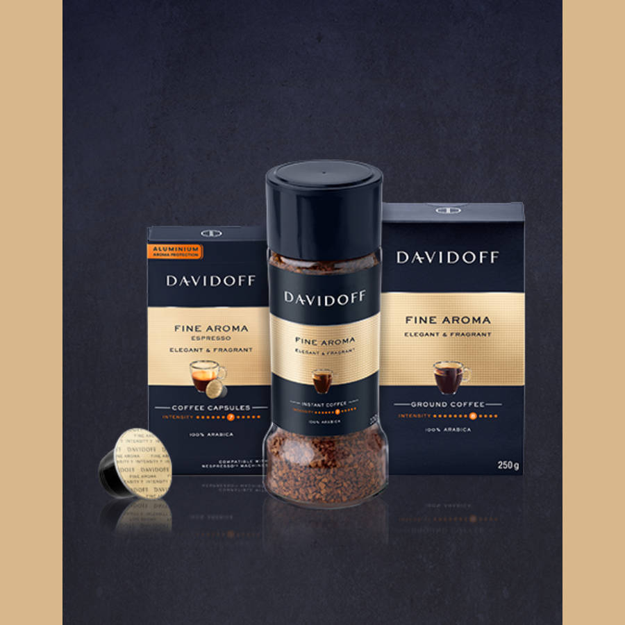 Coffee, Tea & Hot Drinks - Davidoff Instant Coffee Fine Aroma