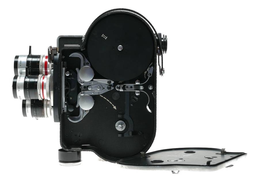 Movie Recorders - Bolex H8 Reflex 8mm vintage movie camera Kern