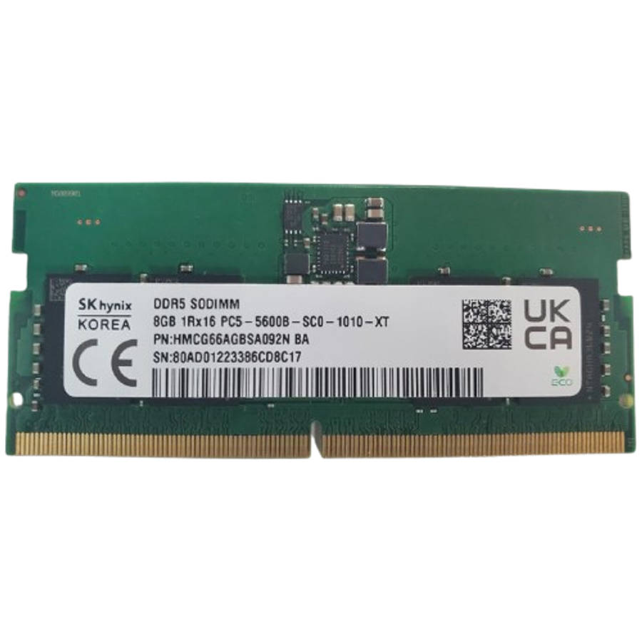 Memory (RAM) - SK Hynix Notebook Memory DDR5 8 GB (Single Channel
