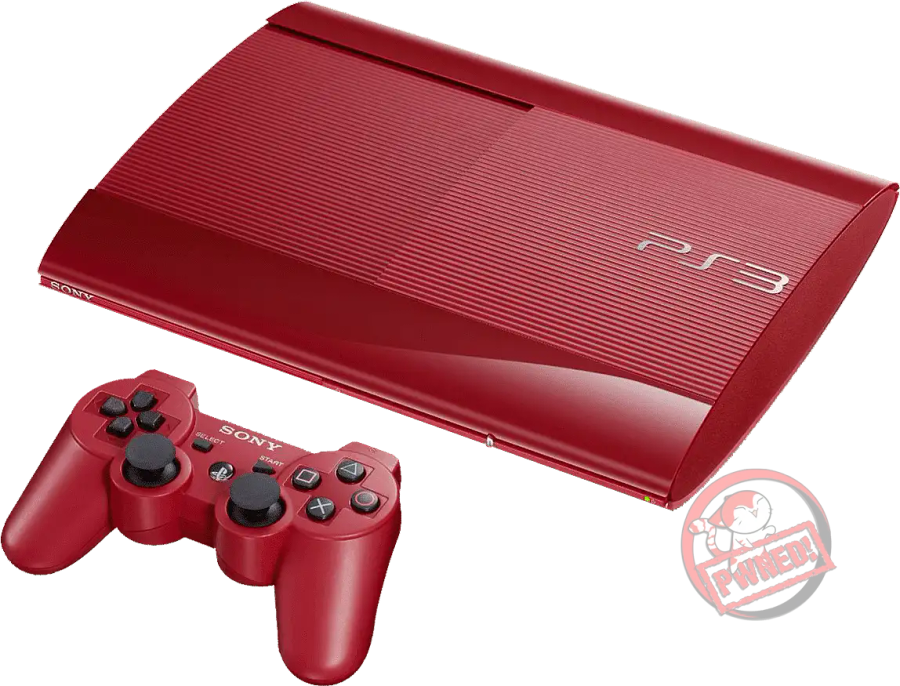 Consoles - PlayStation 3 Super Slim 500GB Console - Garnet Red