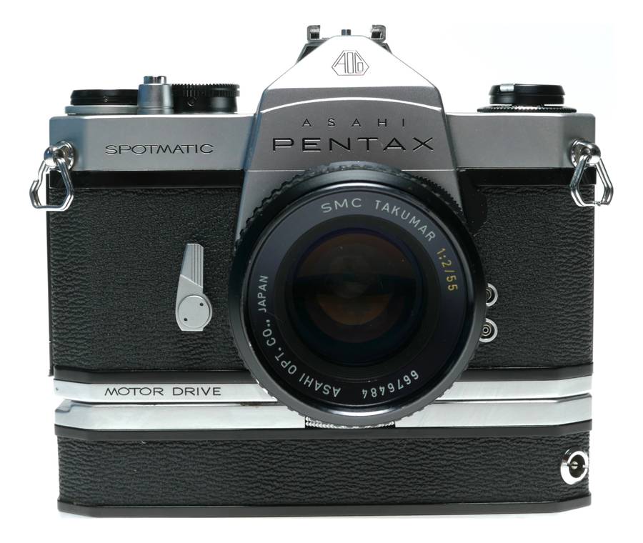 35mm SLR - Pentax Spotmatic SLR Camera Motor Drive Super Lite
