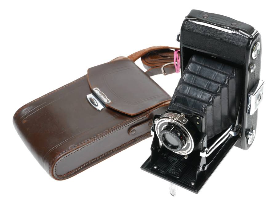 返品保証 ツァイスイコン ZEISS IKON Nettar 515 革ケース付 返品保証 ツァイスイコン ZEISS IKON Nettar 515 革ケース付