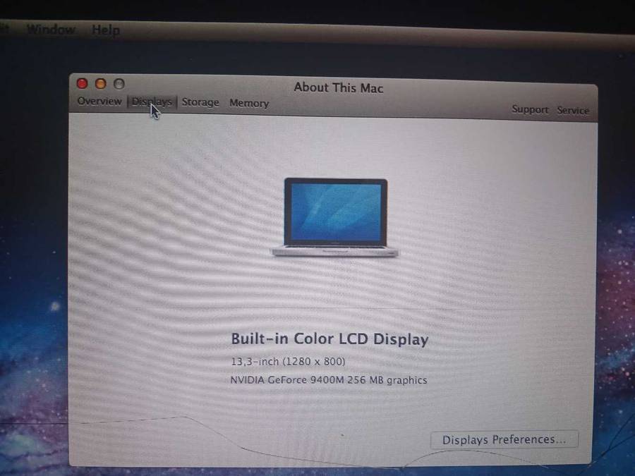 Late 2008 Apple Macbook 13.3