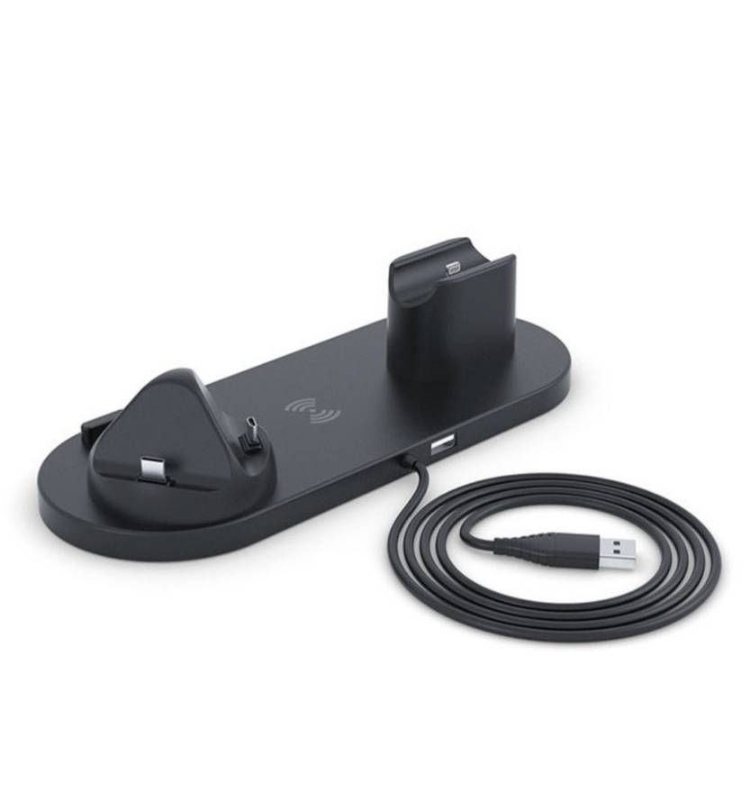 6 in 1 Multifunction Wireless Charger Dock for iWatch/Airpods/iPhone