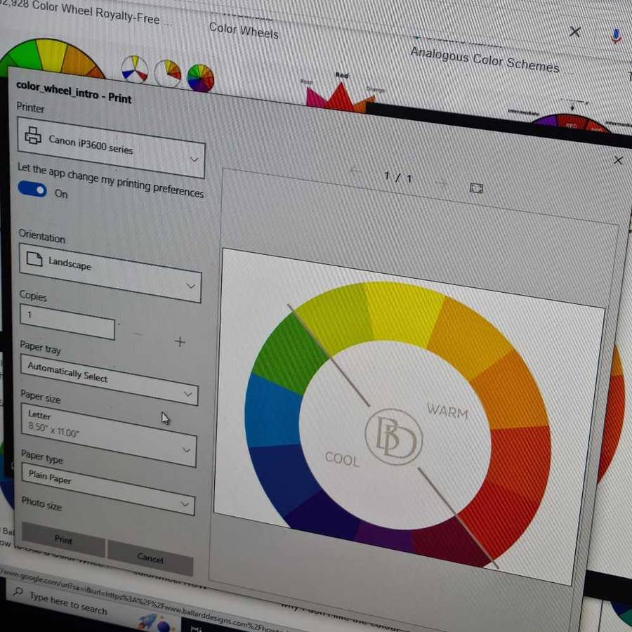 Canon ip3600 printer
