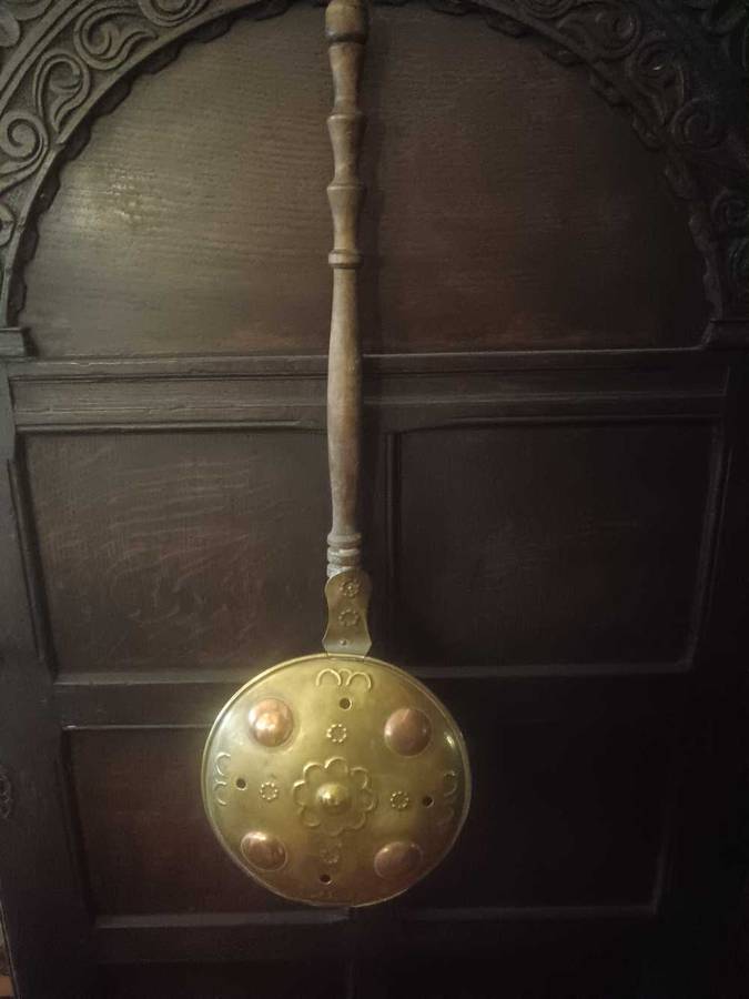 Antique Copper & Brass Bedwarmer