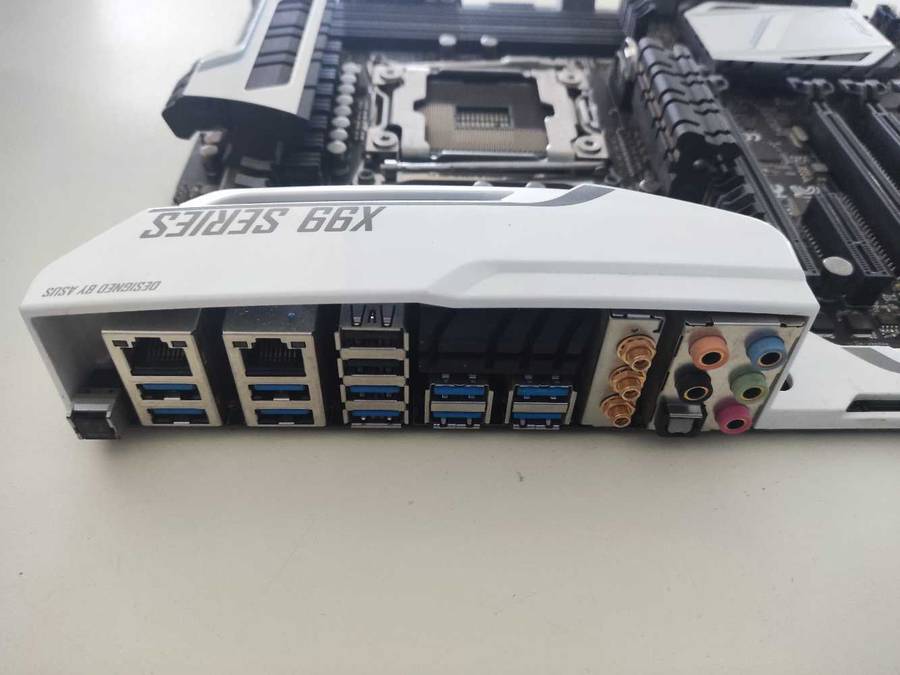 Asus X99 Deluxe Motherboard**Please read**Sold for parts or repair**