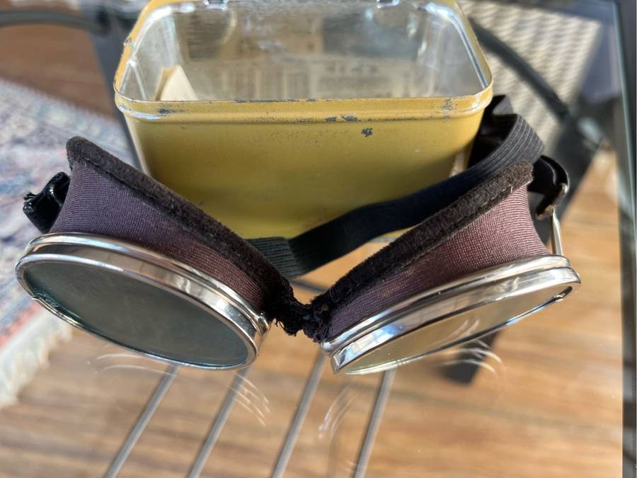 WW II  Military Desert Campaign Goggles