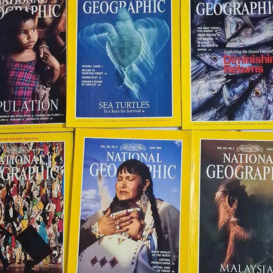 Rediscover the world with these 43 National Geographic books from the 90s