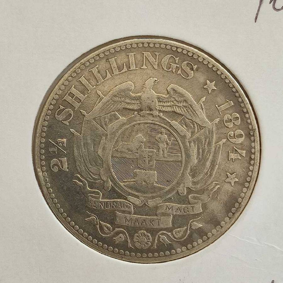 1894 ZAR 2.5 Shilling
