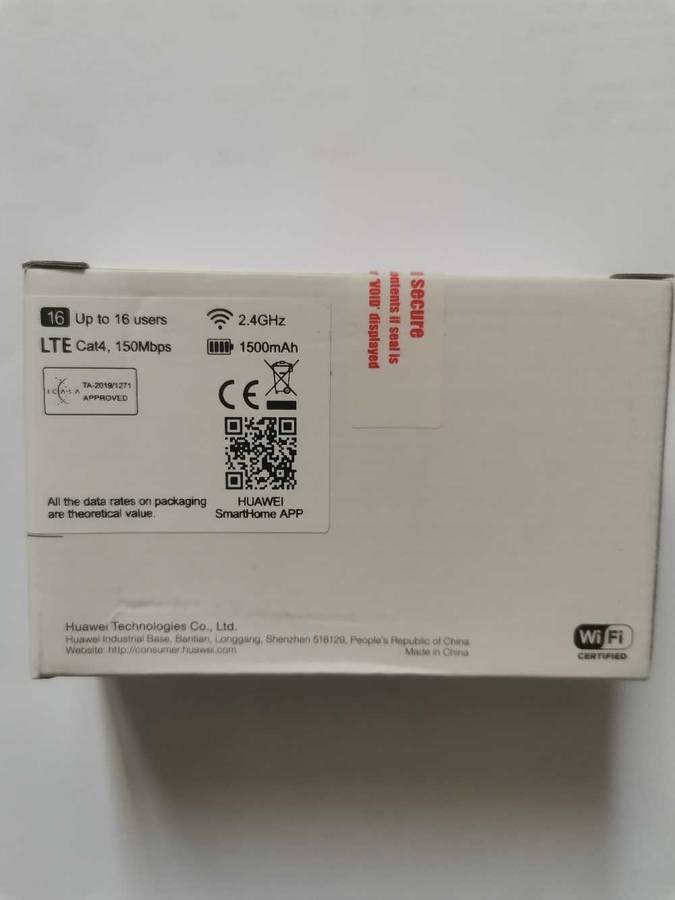 Huawei E5576 mobile Wi-Fi