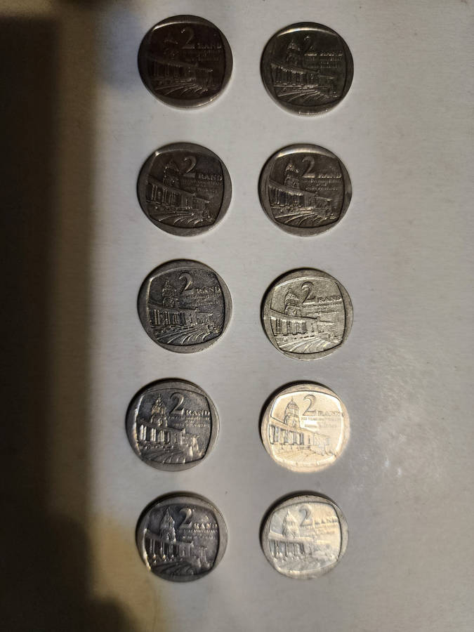 10x S.A Two Rand Coin - 100 Year Anniversary Of The Union Building - 2013.